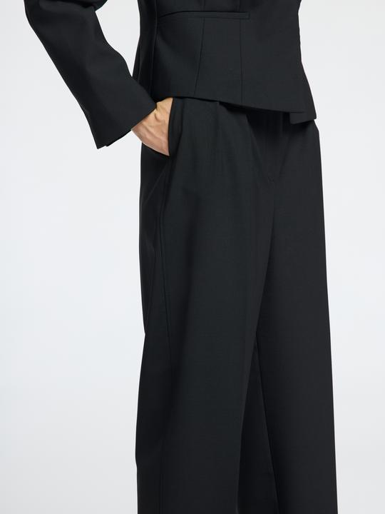 Immagine prodotto Selected Femme Pantaloni a vita alta con taglio a botte (36)