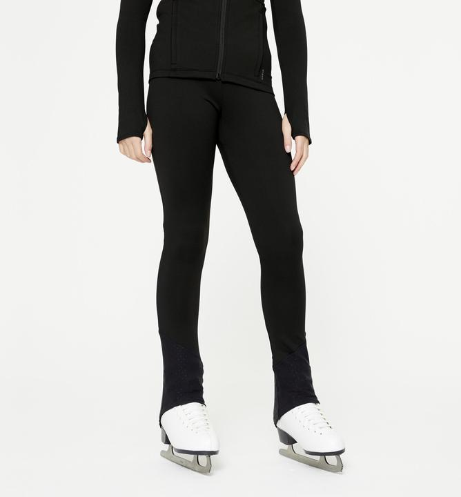 Produktbild Axelys Eiskunstlauf-Leggings Kinder Training - schwarz