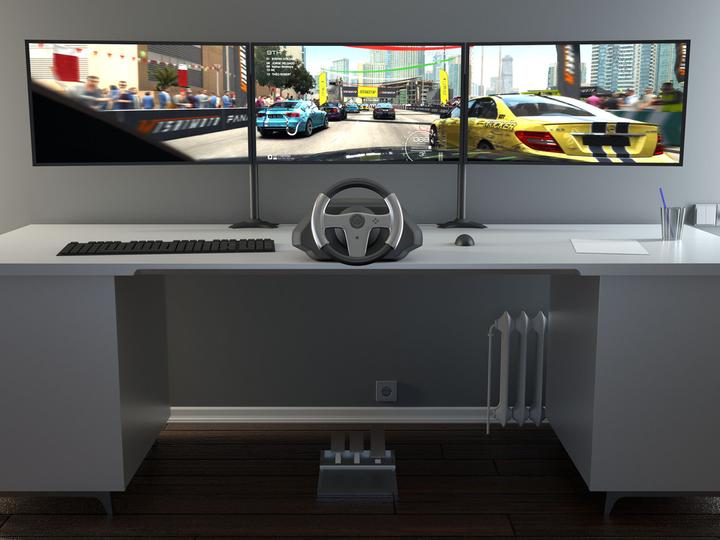 Produktbild Multibrackets Triple L (Tisch, 32")