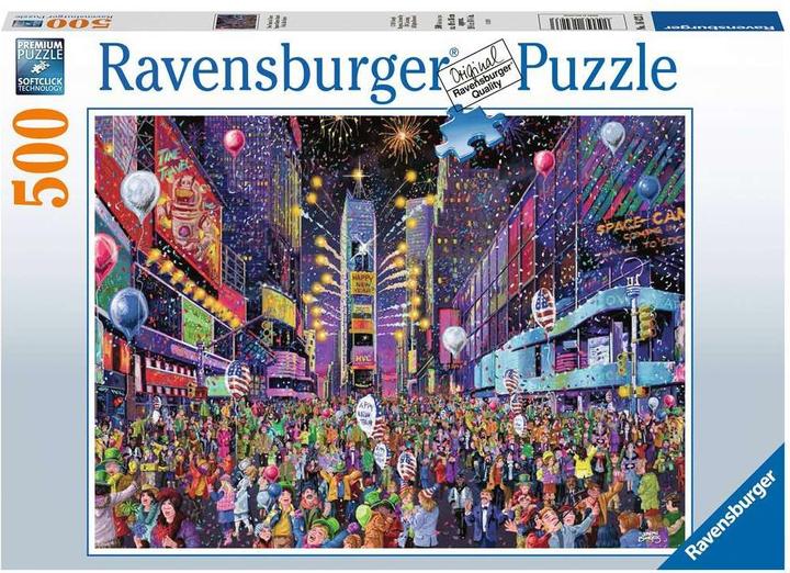 Actual product image Ravensburger New Years in Times Square Jigsaw Puzzle 500 pc(s) City (500 pieces)