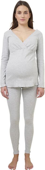 Produktbild Vertbaudet Umstands-Schlafanzug: Sleepshirt & Leggings (36, 38)