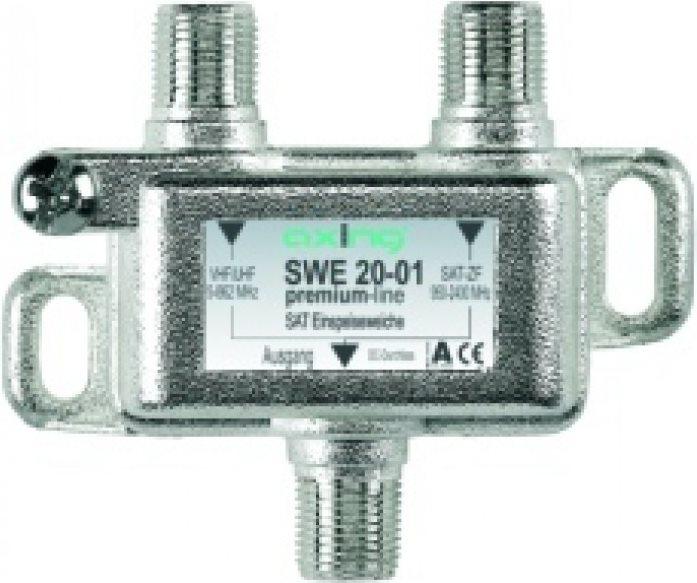 Image du produit Axing Filtre d'alimentation satellite (Prise antenne)