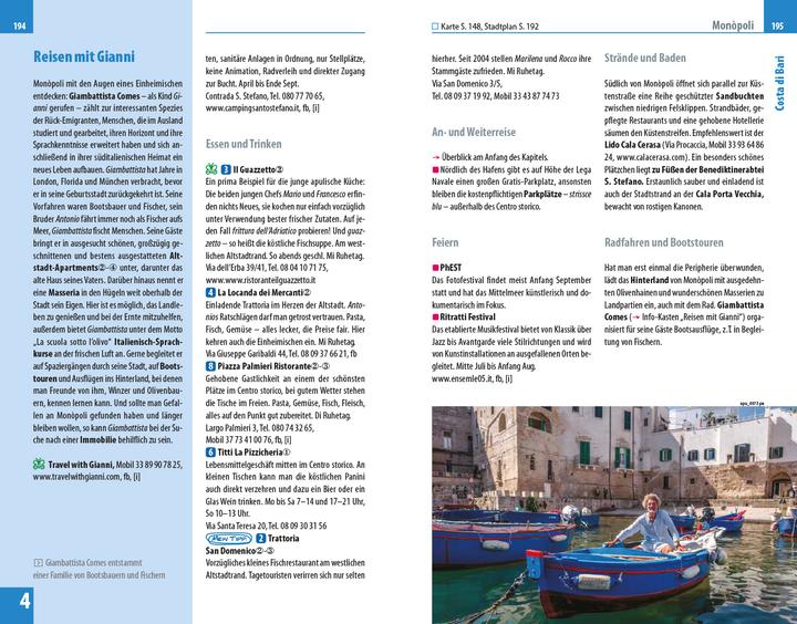Produktbild Reiseführer Apulien mit Gargano und Salento (Deutsch, Peter Amann, 2024)