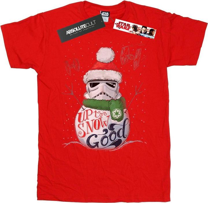 Star Wars Stormtrooper Up To Snow Good TShirt Jungen