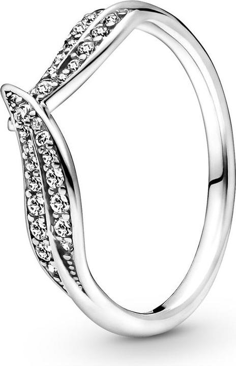 Pandora Ring Funkelnde Blätter (54, 925 Silber)