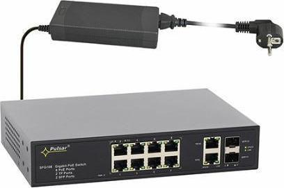 Produktbild TP-Link SFG108 12 Port Industrial PoE Switch (12 Ports)