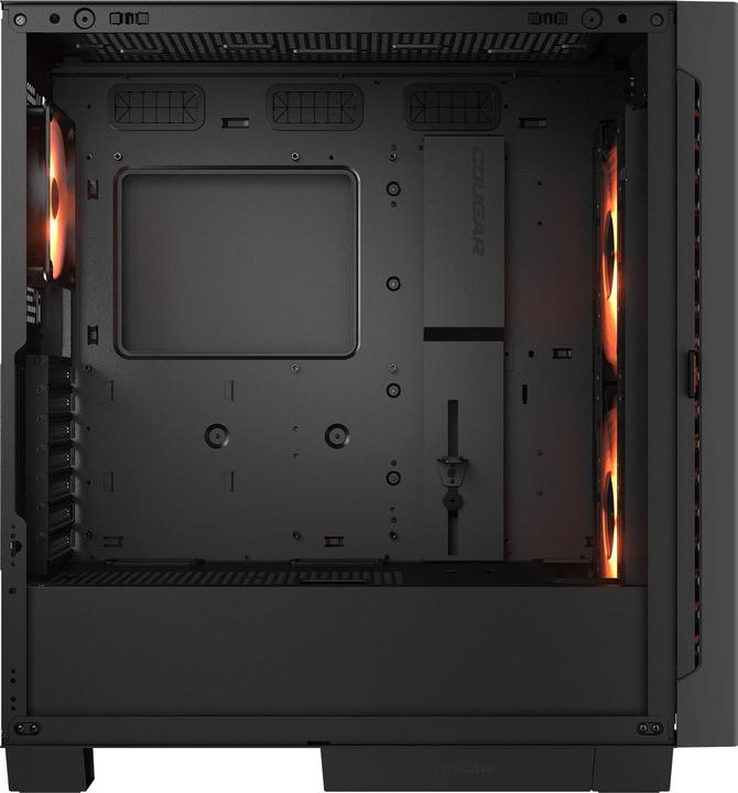 Image du produit Cougar Gehäuse Midi-Tower, Airface ECO, ARGB, Schwarz (ATX, Mini-ITX, mATX, SSI CEB)