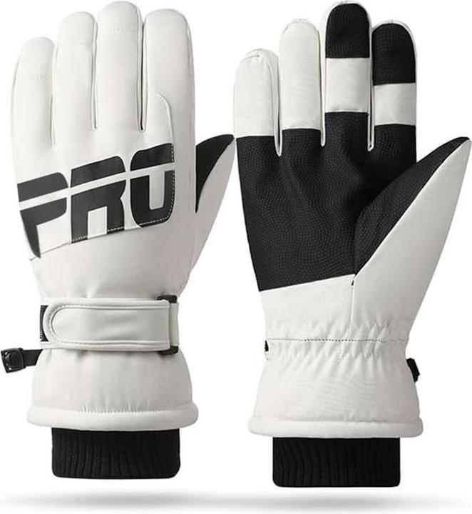 Produktbild Techsuit - Touchscreen Gloves Pro (OG104) - for Ski, Waterproof, Size M - White (M)