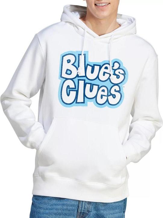 Immagine prodotto Blue´s Clues Blue's Clues Felpa con Cappuccio Logo d' Epoca Uomo (XL)