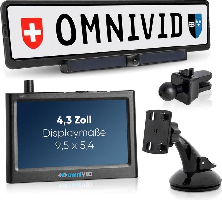Actual product image OmniVID Solar 4 CH reversing camera system