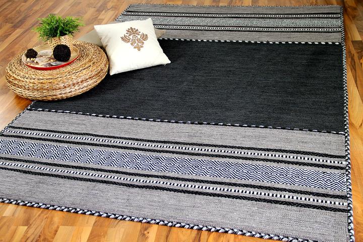 Produktbild Pergamon Natur Teppich Kelim Navarro (140 x 200 cm)