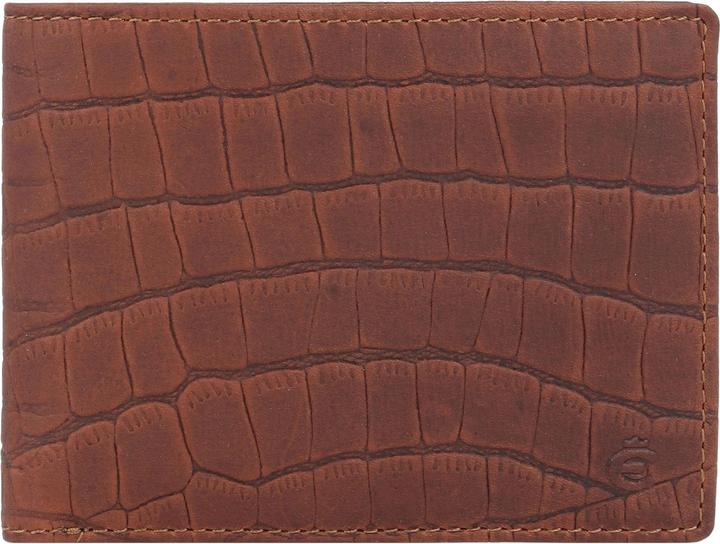 Esquire Croco Geldbörse RFID Schutz Leder 12 cm