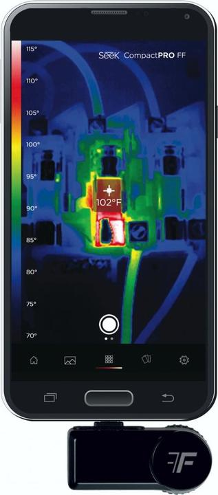 Actual product image SeeK UQ-AAAX Thermal Imaging Camera Pixel