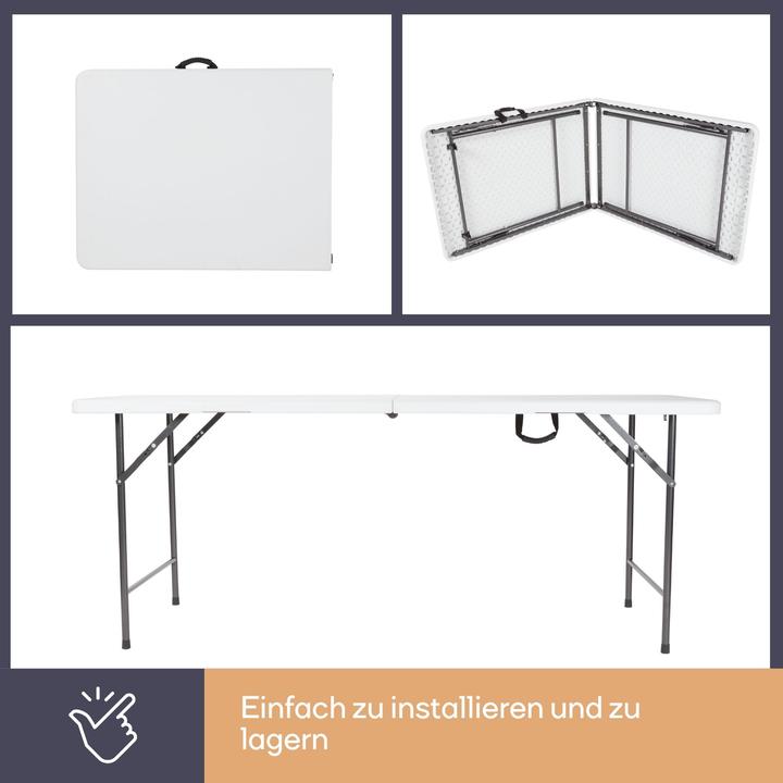 Actual product image Perel Folding table