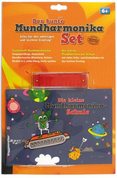 Produktbild 556 Buntes Mundharmonikaset (Mundharmonika, Diatonisch)