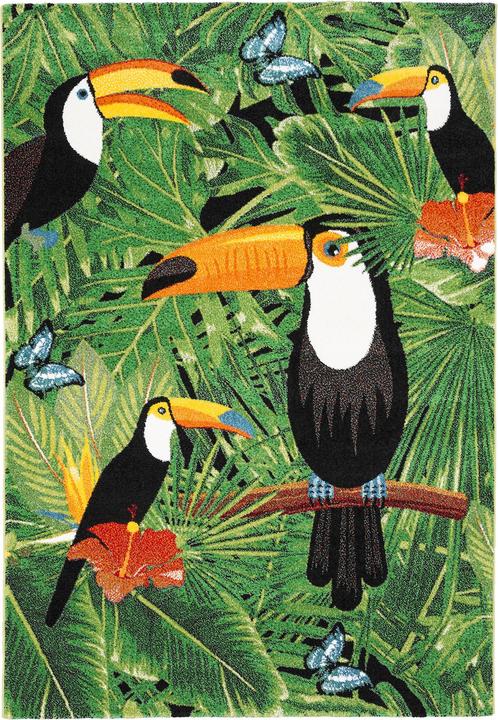 Produktbild Pergamon Designer Teppich Faro Tropical Tukan (160 x 230 cm)