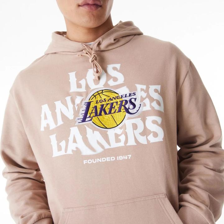 Immagine prodotto New Era felpa con cappuccio lo angele laker nba graphic (S)