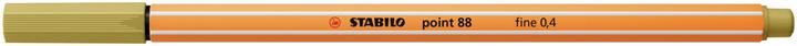 Produktbild STABILO point 88 Fineliner (Khaki, 1 x)
