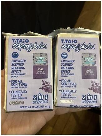 Immagine prodotto Esponjabón SPUGNA DI SAPONE 2 in 1 Lavanda 1 u