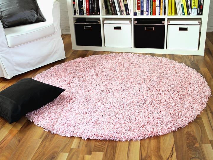 Produktbild Pergamon Hochflor Langflor Teppich Aloha (Ø 80 cm)