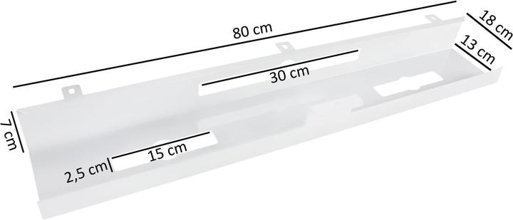 Image du produit Amstyle Bac à câbles (Conduit, 13 cm)