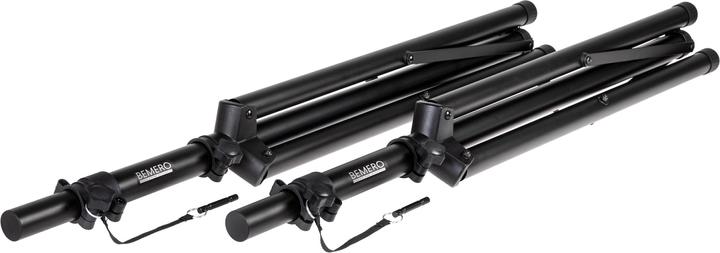 Image du produit Bemero Ensemble SS-9020BK (1 paire, Support, Réglable en hauteur)