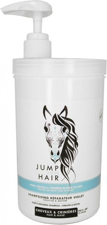 Immagine prodotto Jump your Hair Shampoo riparatore per cavalli per la muffa (225 ml, Shampoo liquido)