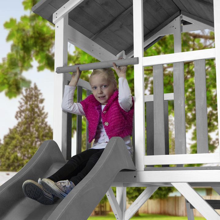 Image du produit Axi Beach Tower Tour de jeux avec balançoire simple - Toboggan gris