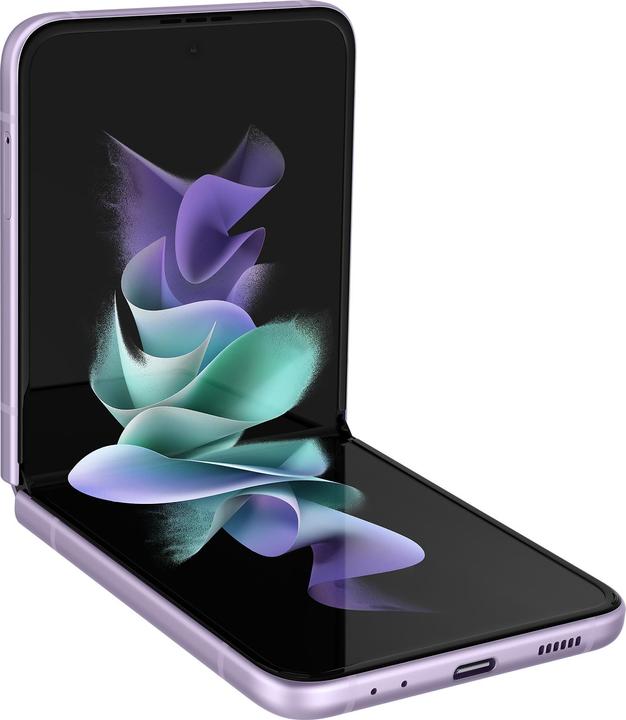 Produktbild Samsung Galaxy Z Flip3 5G (256 GB, Lavender, 6.70", SIM + eSIM, 12 Mpx, 5G)