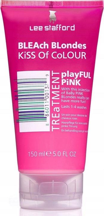 Lee Stafford Bleach Blondes Playful Pink Temporary Pastell Tint