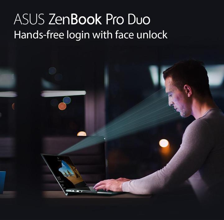Actual product image ASUS ZenBook Pro Duo UX581GV-H2001R (15.60", Intel Core i9-9980HK, 32 GB, 1000 GB)