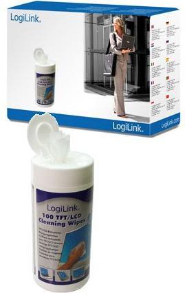 Actual product image LogiLink Screen cleaning cloths (100 pieces) (100 x)