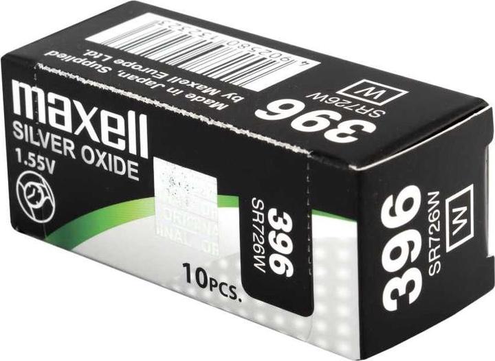 Immagine prodotto Maxell Cella a bottone SR726W 10 pezzi (10 pz., SR59, 28 mAh)