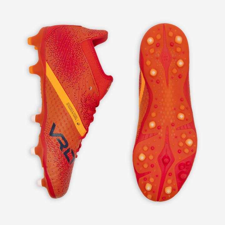 Actual product image Kipsta Kids' Lace-Up Football Boots Viralto III MG/AG - Ice Flame (38)