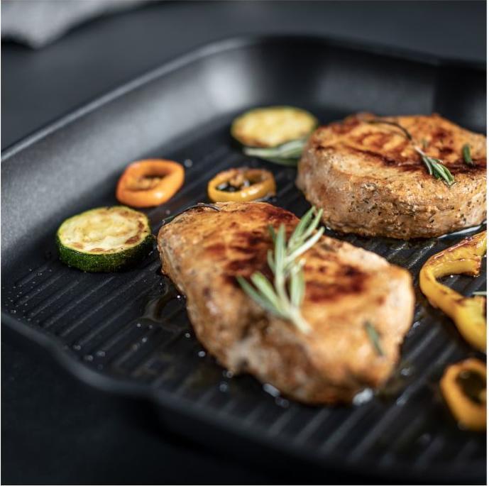 Actual product image Kuhn Rikon Titanio Star Grill (20 cm, Grill pan, Aluminium)