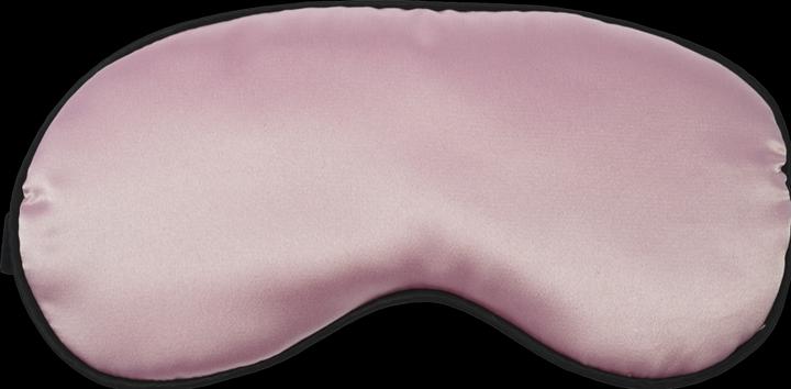 Schlafmaske, Satin-Look, rosa Masse: 20,5 x 10 cm (Schlafmaske)