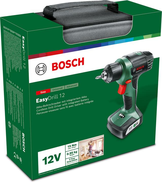 Produktbild Bosch Home & Garden EasyDrill 12 (Akkubetrieb)