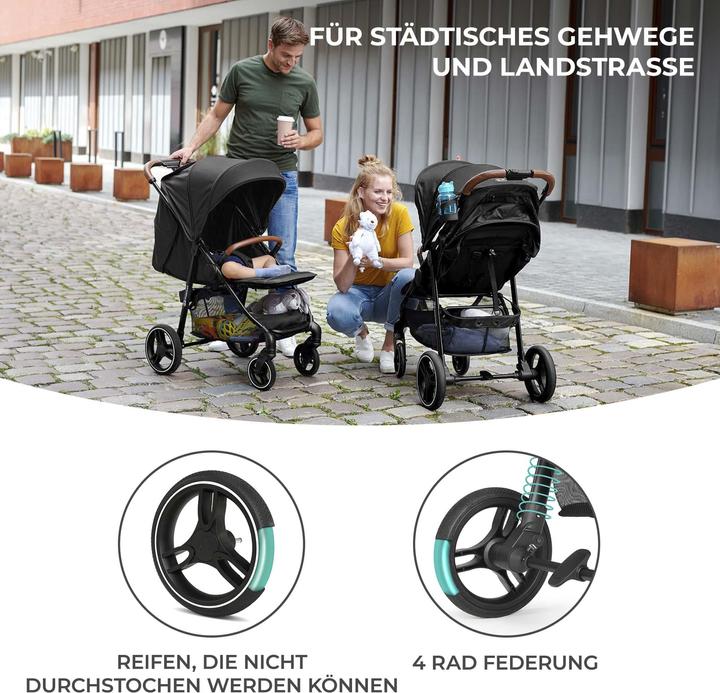 Image du produit KinderKraft poussette GRADE PLUS GREY