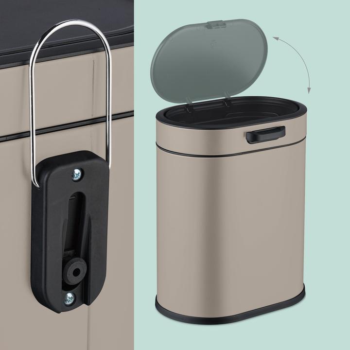 Actual product image Relaxdays kitchen bin (5 l)