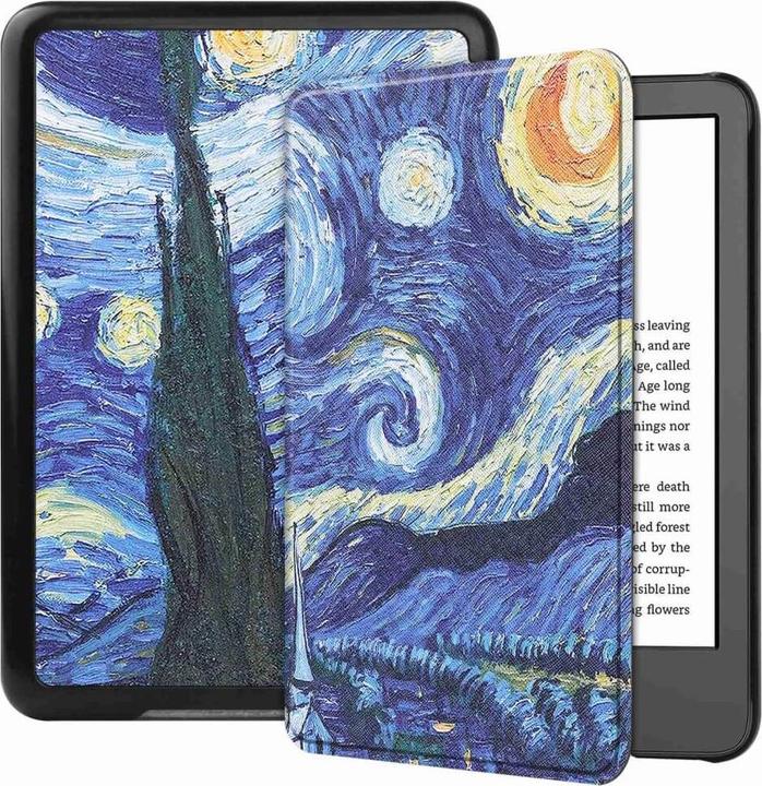 Actual product image Cover-Discount Kindle 2022 (6.0 / 11.Gen.) - Protective Case Night Sky (Kindle)