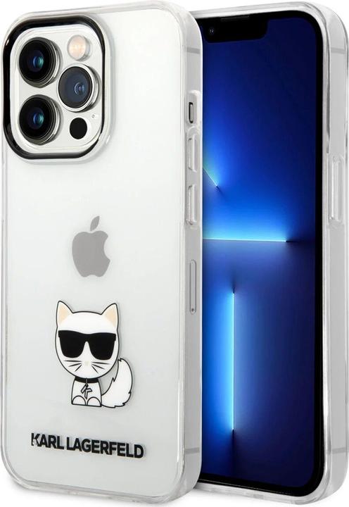 Produktbild Karl Lagerfeld iPhone 14 Pro Max Choupette Logo Case (Apple iPhone 14 Pro Max)