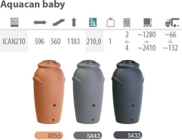 Produktbild Prosperplast Aquacan Baby (210 l)