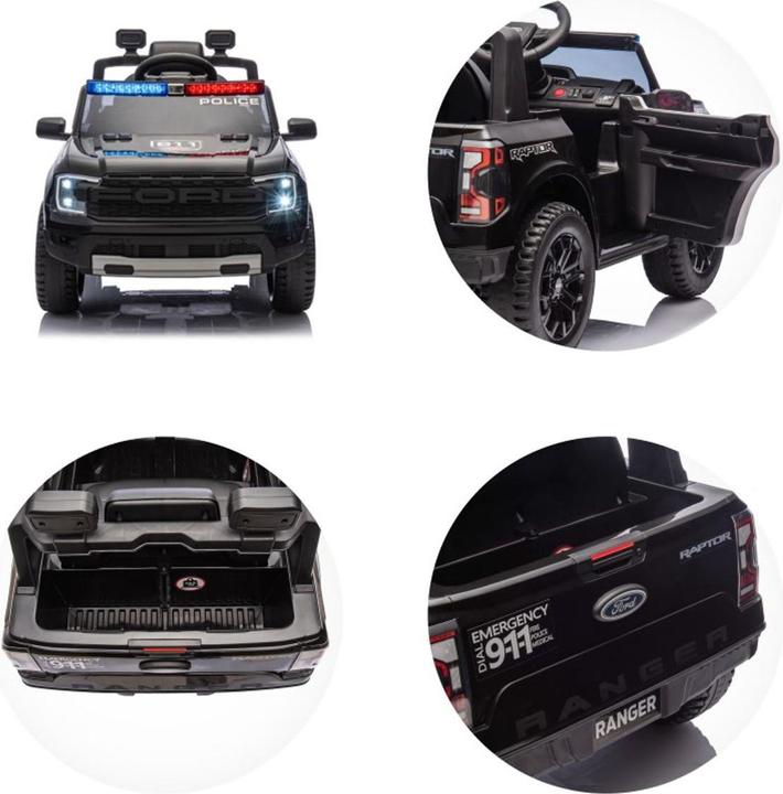 Produktbild Chipolino Kinder Elektroauto Ford Police (12 V)