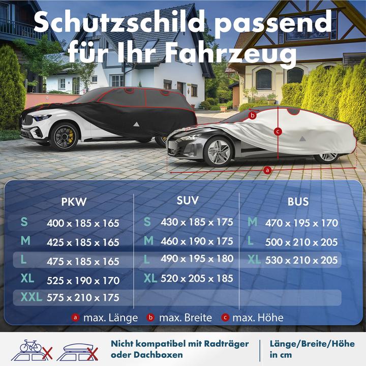 Immagine prodotto Walser Hail Protection Premium Hybrid S 400 x 162,5 x 117,5 cm
