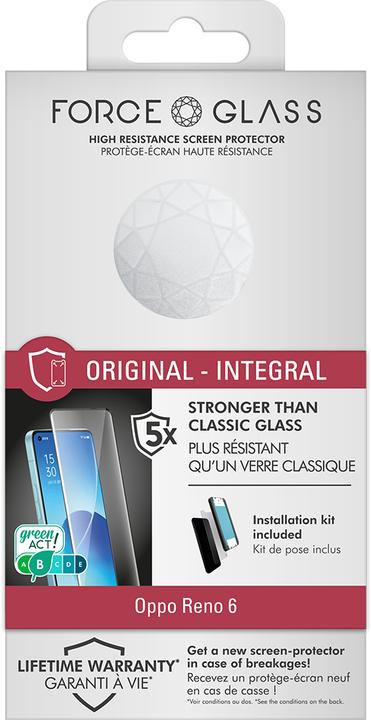 Immagine prodotto Bigben Connected Protezione dello schermo in vetro Life (1 Pezzo/i, Oppo Reno 6 5G)