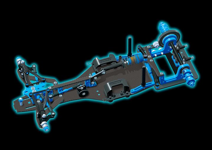 Productafbeelding Tamiya 1/10 RC TRF104 Chassis Kit