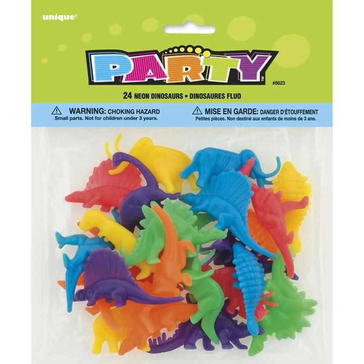 Produktbild Unique Party Dinosaurus Spielzeg 24erPack