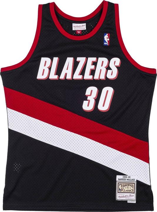 Produktbild Mitchell & Ness NBA Portland Trail Blazers Swingman 2.0 R. Wallace Trikot Herren (M)