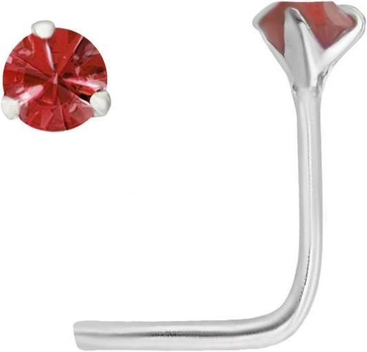 Immagine prodotto Bijouteria Piercing per naso (Argento 925, Vetro (di orologio))