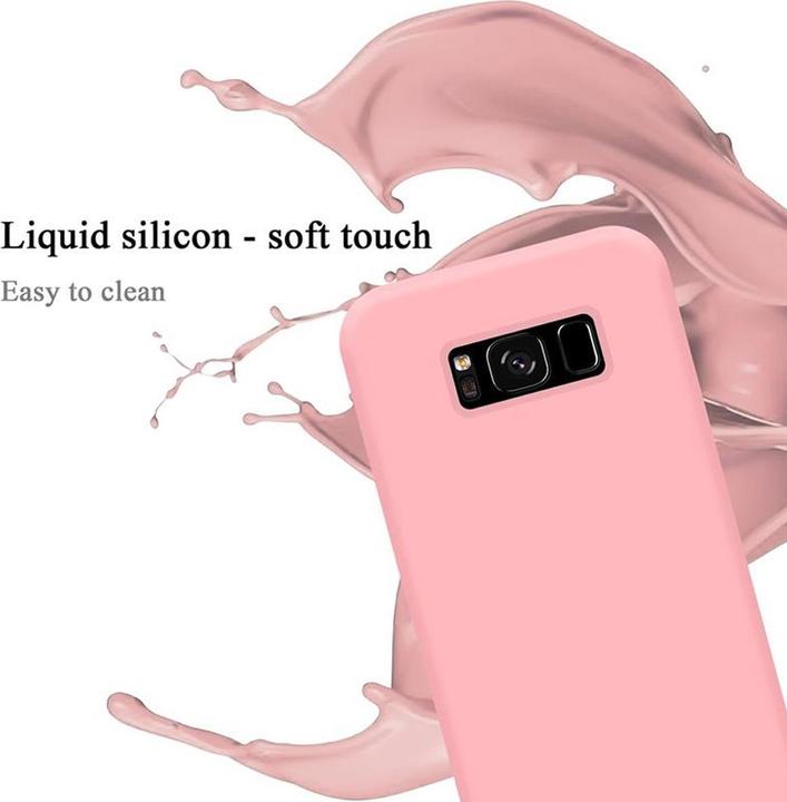 Produktbild Cadorabo TPU Liquid Silicone Case Cover (Samsung Galaxy S8+)